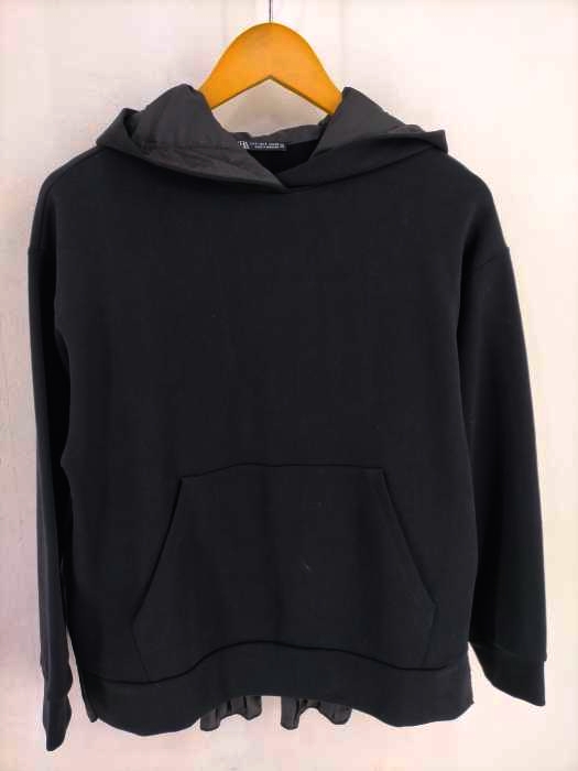 ザラ ZARA バックタックデザイン パーカースウェット レディース JPN：S