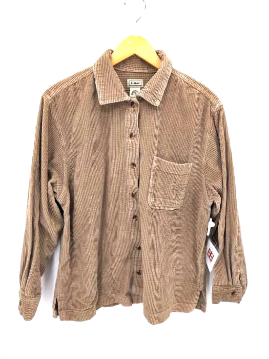 エルエルビーン L.L.Bean コーデュロイシャツ レディース  L-PET
