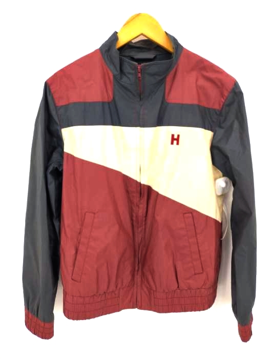 ハムネット HAMNETT マルチカラーナイロンジャケット レディース import：L