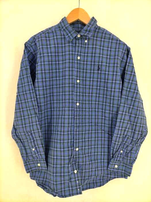 ラルフローレン RALPH LAUREN チェック B.D.シャツ メンズ import：XL