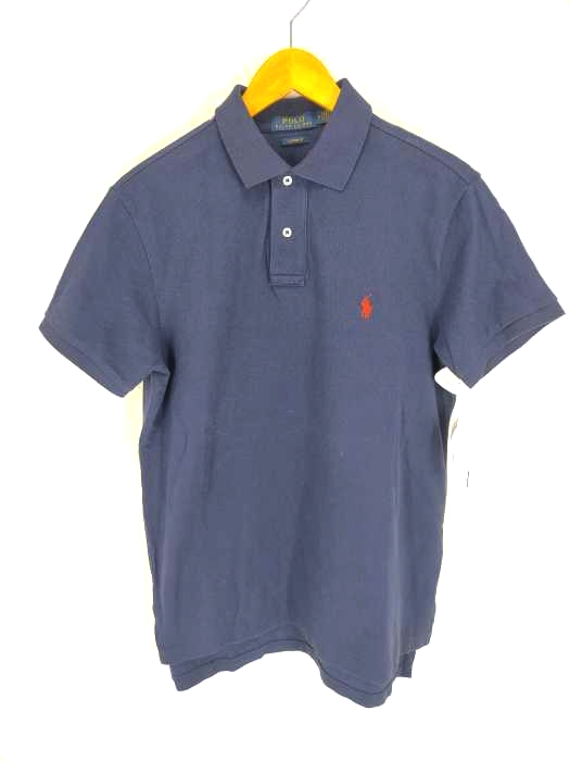 POLO RALPH LAUREN(ポロラルフローレン) CUSTOM FIT ポニー刺繍半袖ポロシャツ メンズ JPN:M