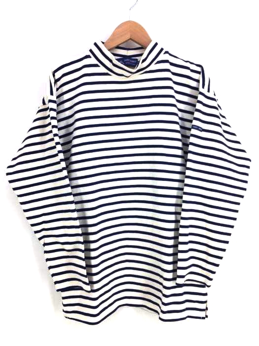 SAINT JAMES(セントジェームス) ハイネックボーダーTシャツ メンズ  表記無