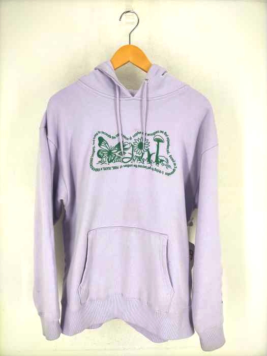 X-girl(エックスガール) FLOWERS LOGO SWEAT HOODIE レディース JPN:M