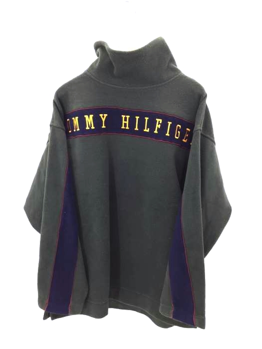 TOMMY HILFIGER(トミーヒルフィガー) 90S モックネックフリースプルオーバー メンズ import:L