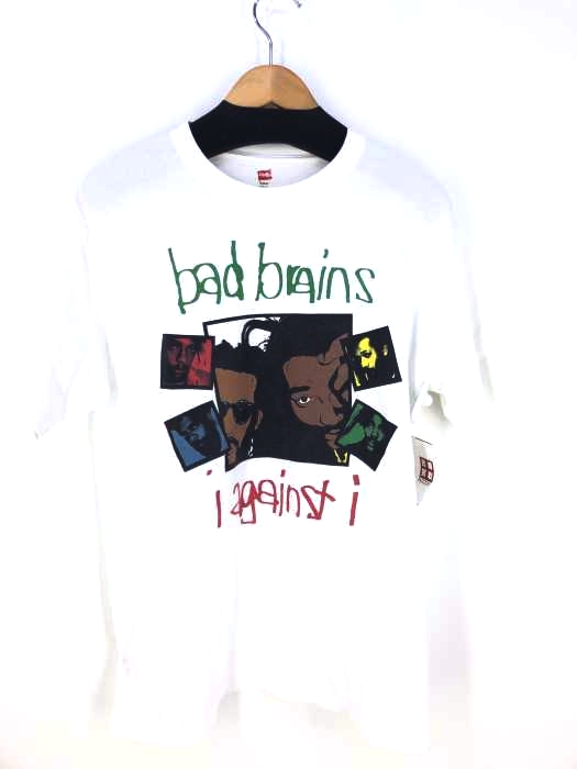 Hanes(ヘインズ) bad brains 半袖Tシャツ メンズ M