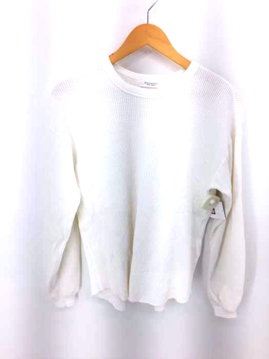 BEAUTY & YOUTH UNITED ARROWS(ビューティーアンドユースユナイテッドアローズ) BY 20 コットン サーマル ワイドフォルム カットソー メンズ JPN：S