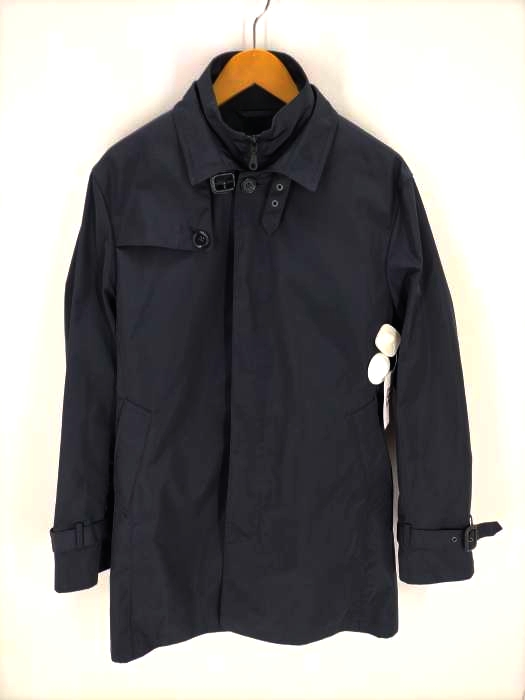 BARNEYS NEWYORK(バーニーズニューヨーク) キルティングライナー ステンカラーコート メンズ JPN：XL