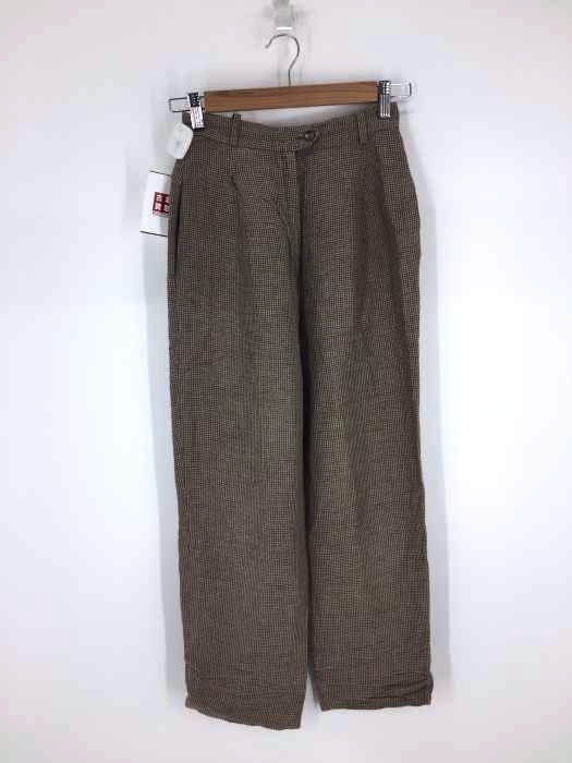 MAXMARA(マックスマーラ) WEEKEND LINE タック入り リネン混 ワイドスラックス レディース 表記無