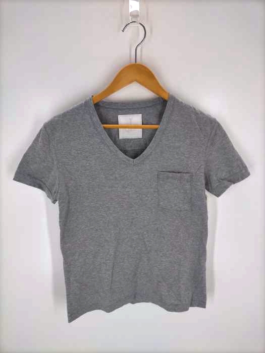 QL MansionMaker(キューエルマンションメーカー) Vネックフロントポケット半袖Tシャツ メンズ JPN：44