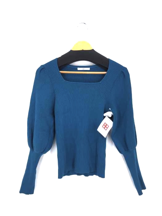SLY(スライ) SQUARE NECK PUFF SLEEVE レディース FREE