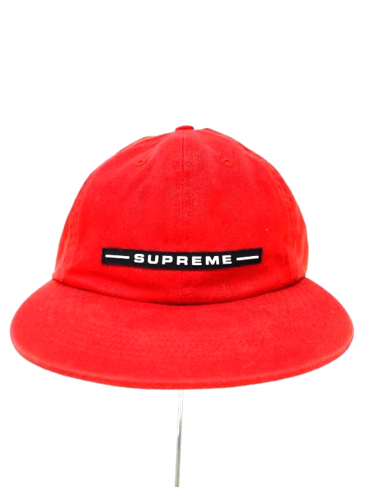 Supreme(シュプリーム) 19SS Raised Logo 6 Panel Cap メンズ ONE SIZE