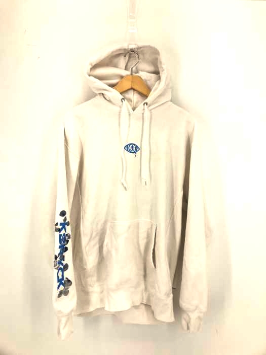 KRY CLOTHING(フメイ) グラフィック プリント プルオーバーパーカー レディース 表記無