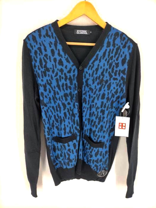 HYSTERIC GLAMOUR(ヒステリックグラマー) レオパードカーディガン メンズ JPN：L