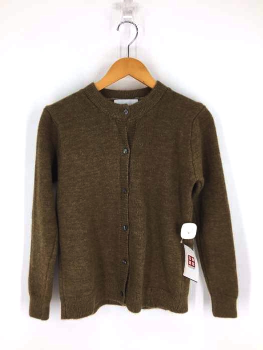 USED古着(ユーズドフルギ) {{MAISON BREEZE}} シャギー 丸首 カーディガン レディース 表記無