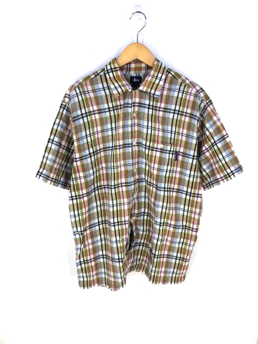 Stussy(ステューシー) 90s 紺タグ チェックシャツ メンズ JPN：M