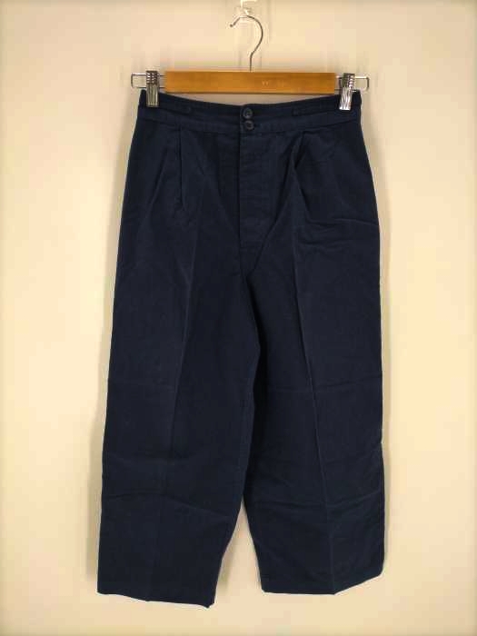 robe de chambre COMME des GARCONS(ローブドシャンブルコムデギャルソン) 80-90S センタープレス1タックワイドスラックス レディース JPN：S