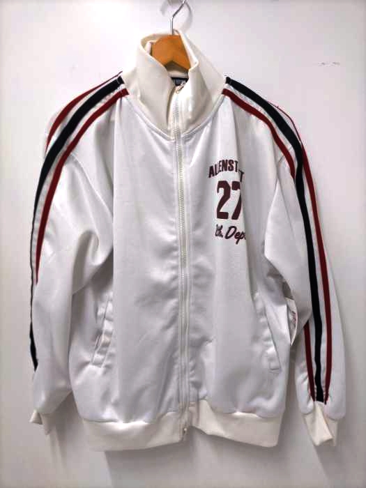 USED古着(ユーズドフルギ) {{AMERICAN FEELING}} 両面プリントトラックジャケット メンズ JPN:L