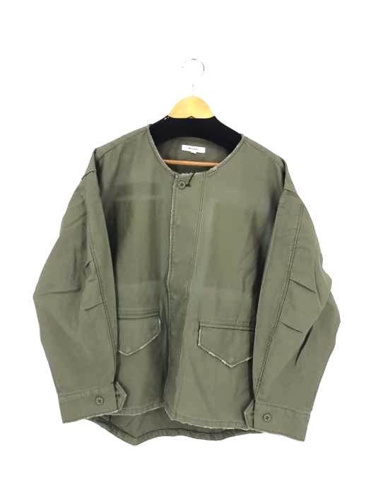 マウジー moussy COLLARLESS MILITARY JACKET レディース  FREE