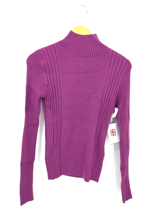 moussy(マウジー) SWITCHING RIB KNIT TOP レディース  FREE