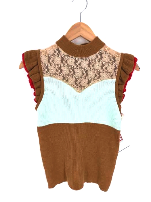 SLY(スライ) LAYERD LACE FRILL HG T/T レディース  FREE