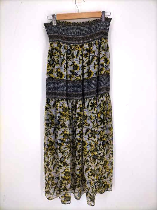 MACPHEE(マカフィー) AFRICAN BATIK PRINT シャーリングギャザースカート レディース  36