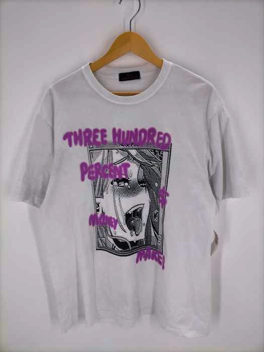 USED古着(ユーズドフルギ) THREE HUNDRED PERCENT 両面プリント半袖Tシャツ メンズ JPN：XL