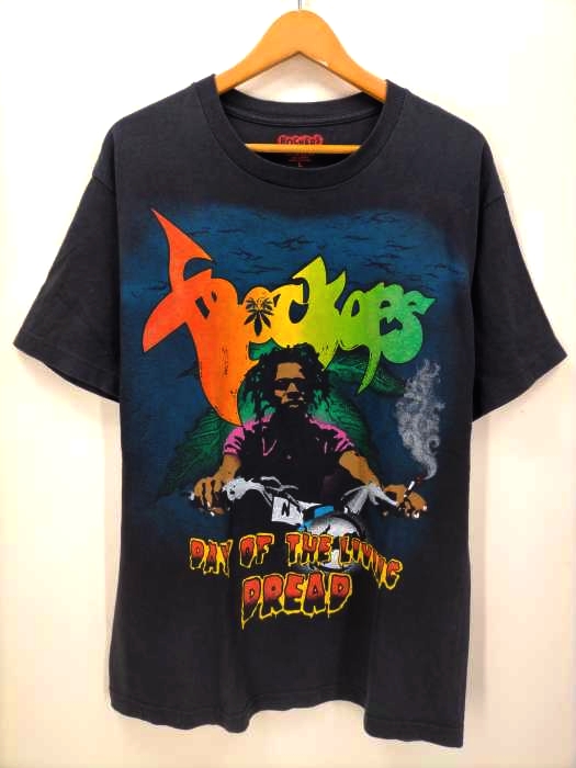 ROCKERS(フルギ) DAY OF THE LIVING DREAD プリント S/S Tee メンズ  L