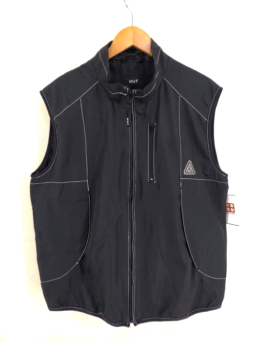 HUF(ハフ) 21SS PEAK CONTRAST VEST ハイネックベスト メンズ JPN：L