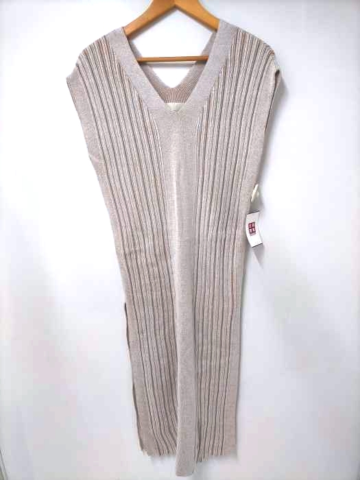 トゥデイフル TODAYFUL 21SS Randomrib Knit Dress レディース JPN：36