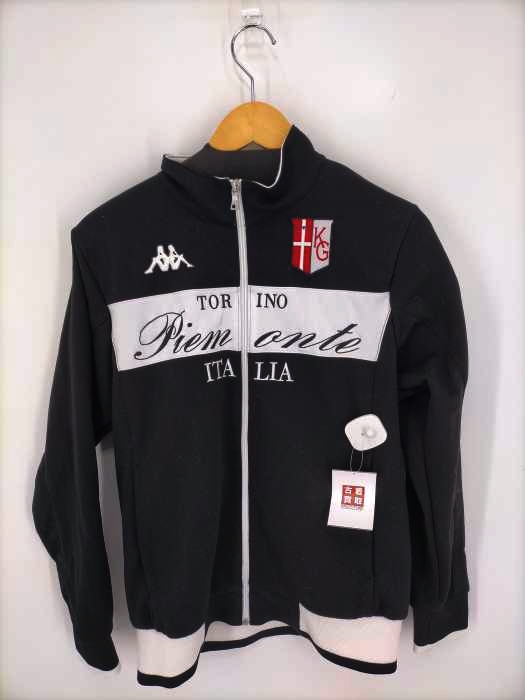 美品　Kappa ジャケット 黒7999→7599 楽天市場】【SALE／7%OFF】Kappa カッパ トラックジャケット
