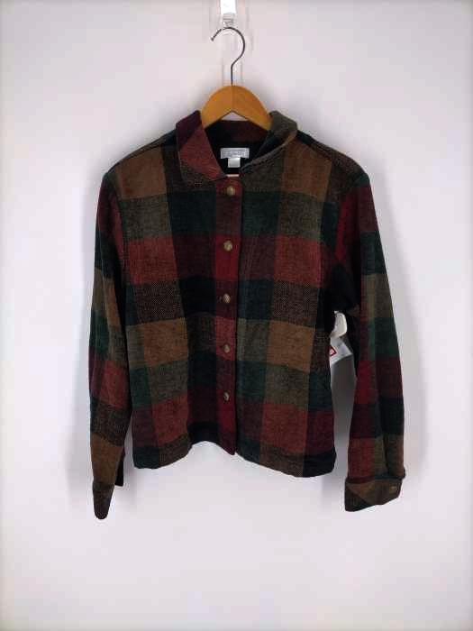 ユーズドフルギ USED古着 christopher & bank コンチョボタン アクリルジャケット レディース JPN：S