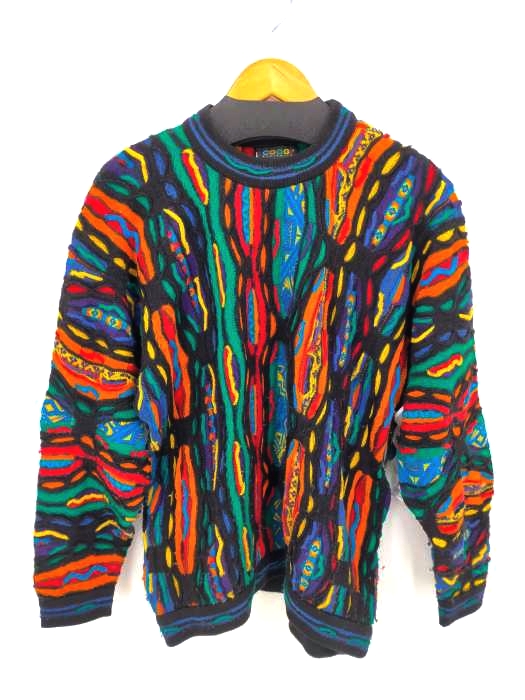 クージー COOGI オーストラリア製 3Dニット メンズ import：M