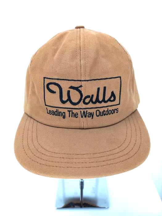 ユーズドフルギ USED古着 USA製 WALLS ダック地 6PANNEL CAP メンズ 表記無