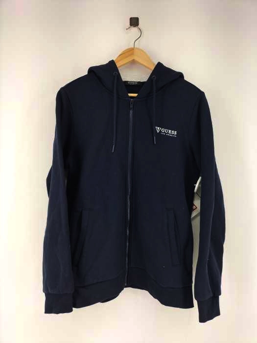 ゲス GUESS 裏地フリース プルオーバー ジップアップパーカー レディース JPN：S