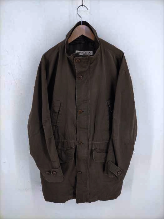 ロンドンフォグ LONDON FOG 90S~00S ハイネック 比翼ハーフコート メンズ  無