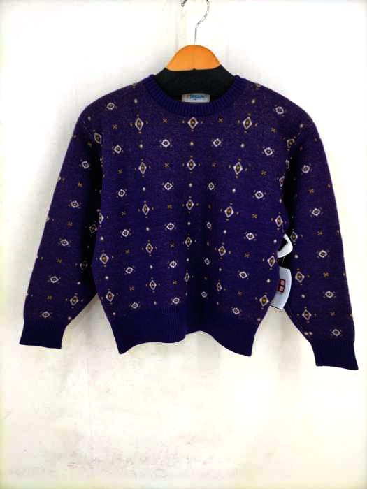 ジャンセン jantzen 総柄ウールニット レディース JPN：M