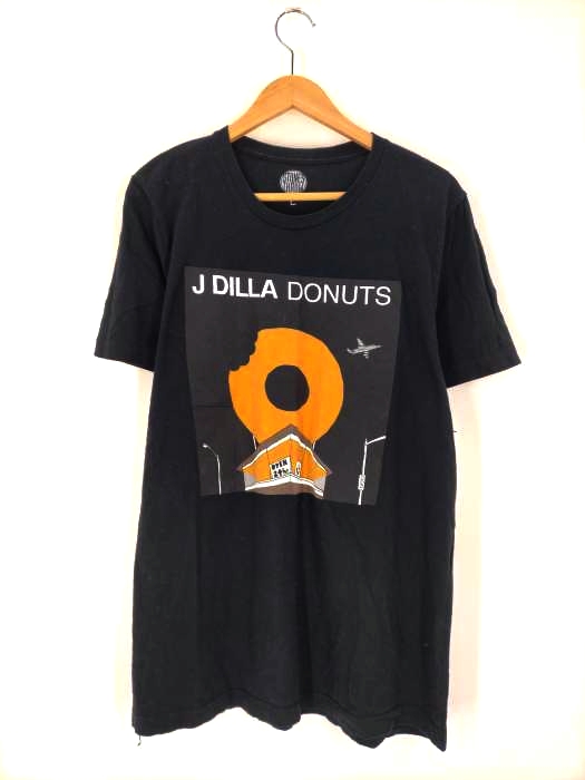 ユーズドフルギ USED古着 J DILLA DONUTS JAY DEE STONES THROW Tシャツ メンズ  L