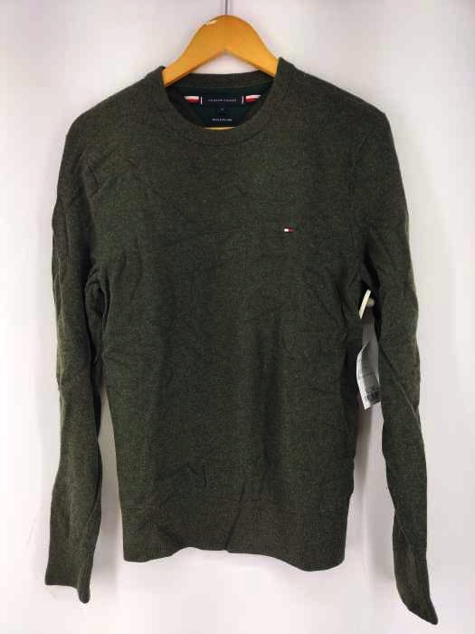 トミーヒルフィガー TOMMY HILFIGER WOOL EXTRA FINE クルーネックニット メンズ import：M