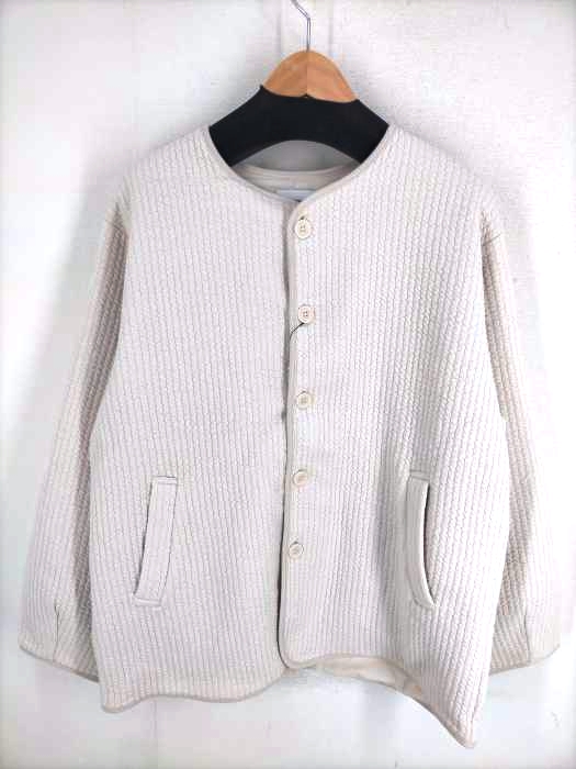 アーバンリサーチドアーズ URBAN RESEARCH DOORS キルトノーカラージャケット レディース JPN：M