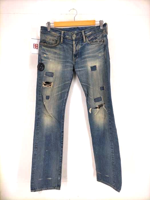ヒステリックグラマー HYSTERIC GLAMOUR 小窓デニム ポケットスタッズ加工デニムパンツ メンズ 30inch