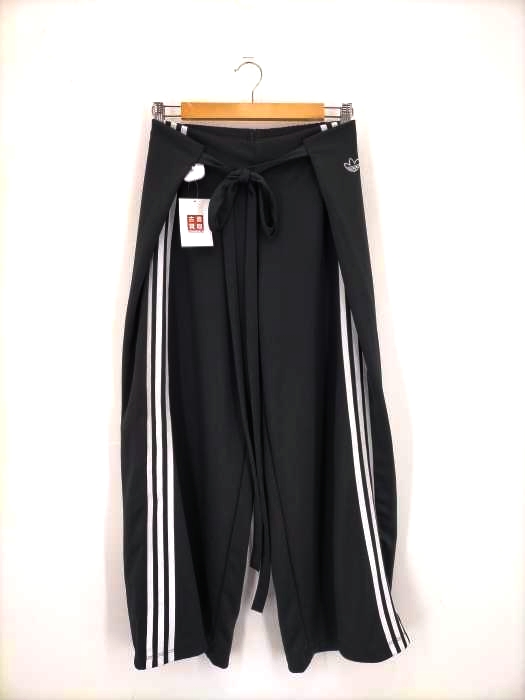 アディダスオリジナルス adidas Originals PRIMEGREEN ワイドレッグパンツ  ラップパンツ レディース JPN：S