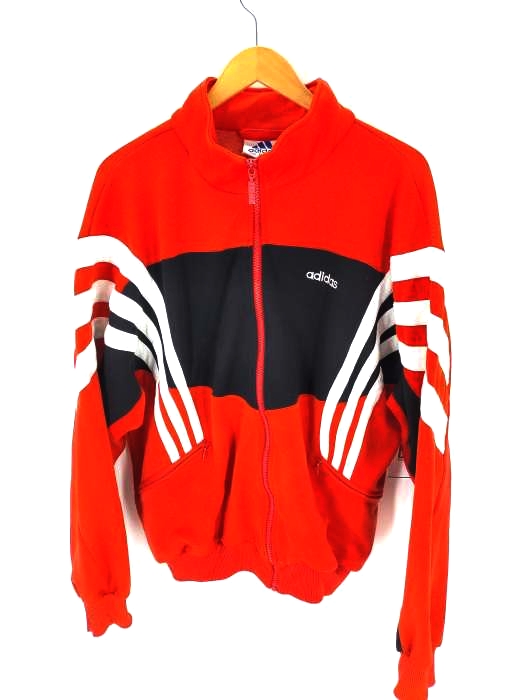 アディダス adidas 90S 万国旗タグ トラックジャケット メンズ 表記無