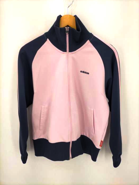 アディダス adidas 04年製 3ストライプトラックジャケット CLIMALITE レディース JPN：40