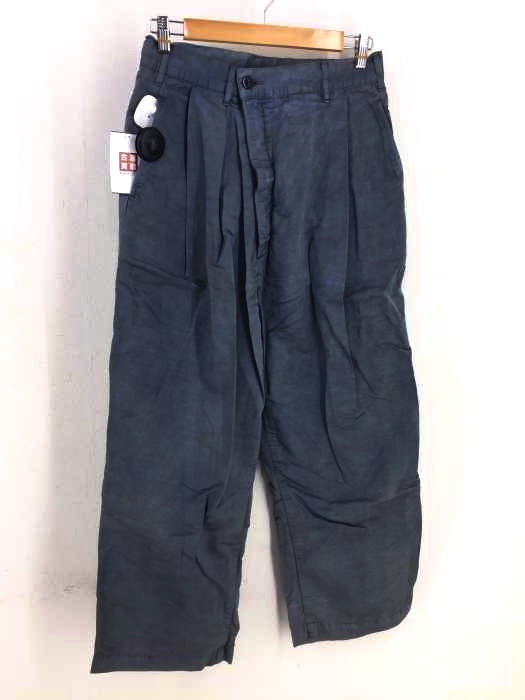 OUTIL(ウティ) PANTALON CUERS 製品染ワイドパンツ メンズ パンツ スラックス