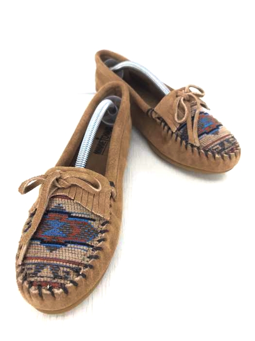 Minnetonka(ミネトンカ) スウェードモカシン シューズ レディース  8