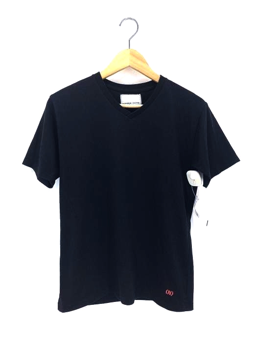 NUMBER (N)INE DENIM(ナンバーナインデニム) (N)刺繍VネックTシャツ メンズ JPN：M