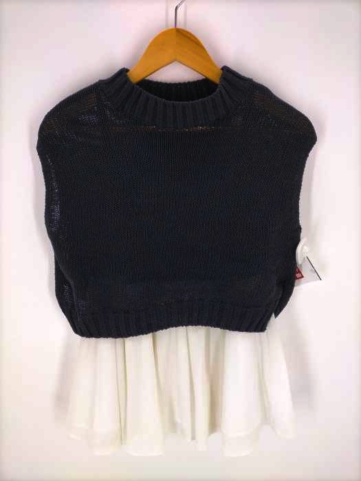 CELFORD(セルフォード) 21SS レイヤードコードヤーンニットプル レディース ONE SIZE