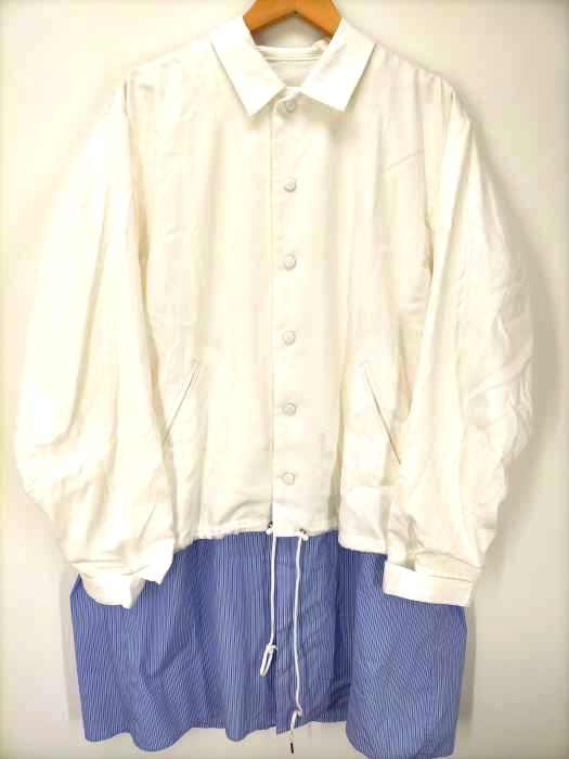 USED古着(ユーズドフルギ) SILLIS 21SS FAKE LAYERED LONG SHIRTS フェイクレイヤードシャツ メンズ JPN：44