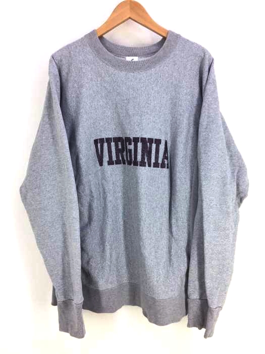 ロクビューティーアンドユースユナイテッドアローズ 6（ROKU） BEAUTY＆YOUTH UNITED ARROWS VIRGINIA SWEAT ロゴプリントスウェット レディース 表記無