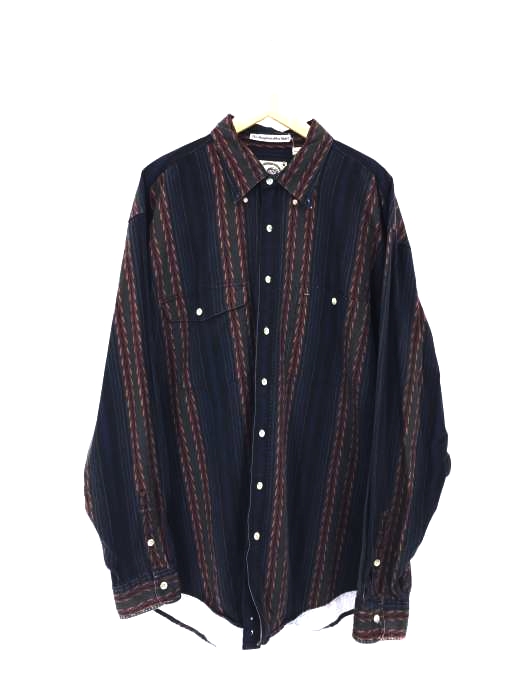 GANT SALTY DOG 総柄ストライプオーバーサイズシャツ メンズ  2XLT